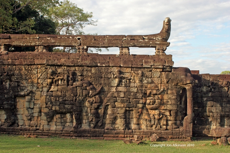 Elephant Wall, Bayon Temple
